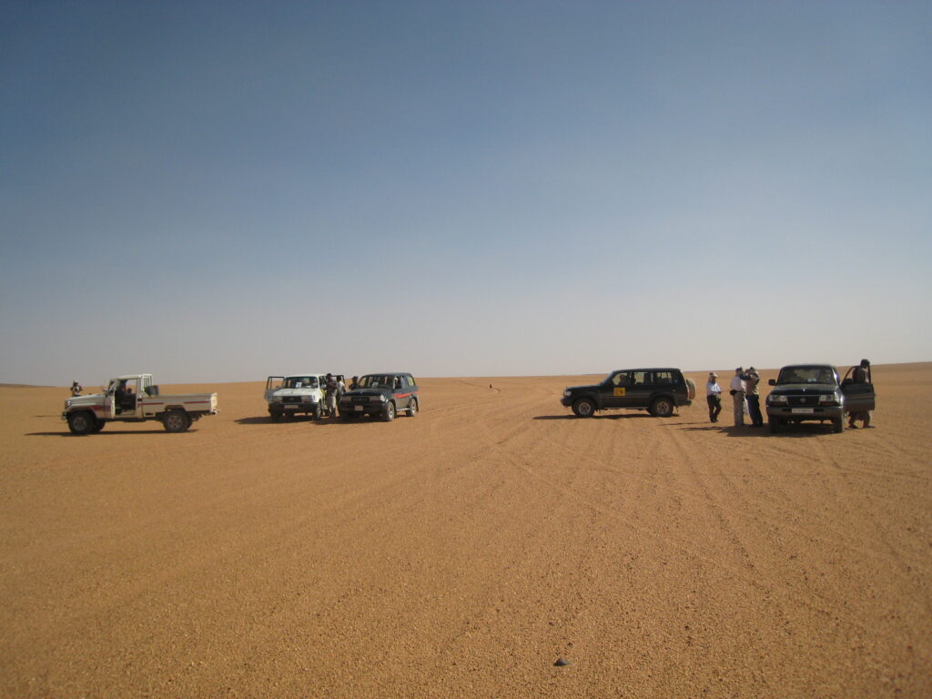 サハラ波動変換結界施術　2008年9月